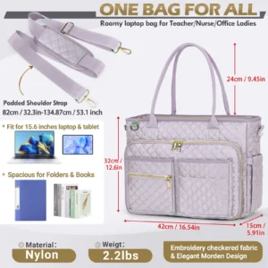 NEWHEY Messenger Bag Crossbody Bag Shoulder Bag 17.3 Inch Laptop Briefcase Women Men Waterproof Office Work College